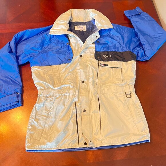 vintage Ditrani Designs Blue womens  Jacket Size 40U - Picture 1 of 14
